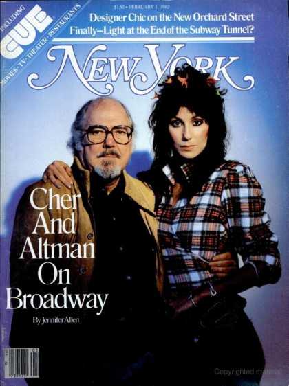 New York - New York - February 1, 1982