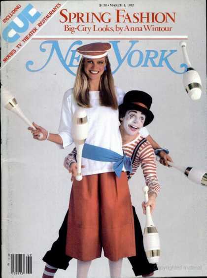 New York - New York - March 1982