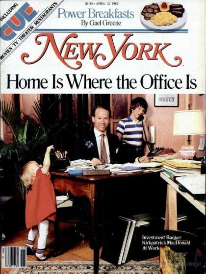 New York - New York - April 12, 1982