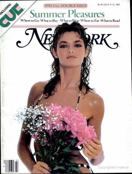 New York - New York - July 5, 1982