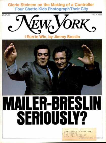 New York - New York - May 5, 1969