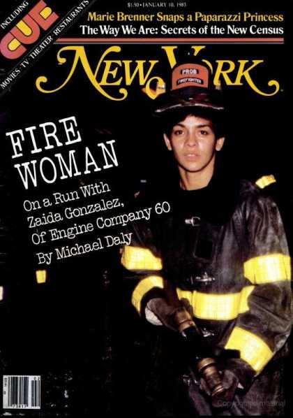 New York - New York - January 10, 1983