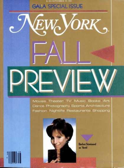 New York - New York - September 19, 1983