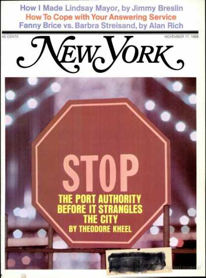 New York - New York - November 17, 1969