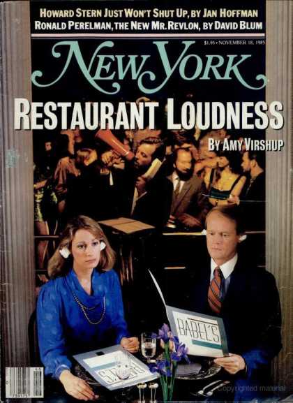 New York - New York - November 18, 1985