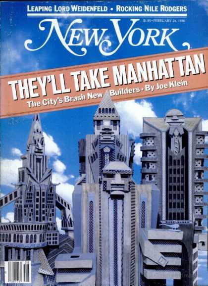 New York - New York - February 24, 1986
