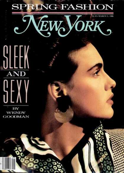 New York - New York - March 3, 1986