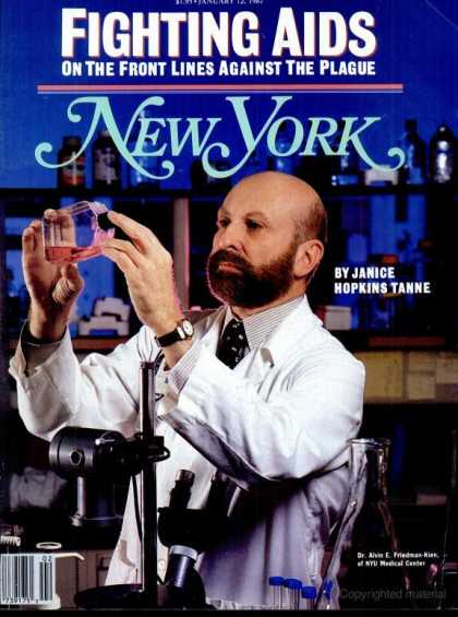 New York - New York - January 12, 1987