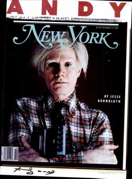 New York - New York - March 1987