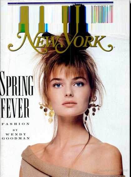 New York - New York - March 2, 1987
