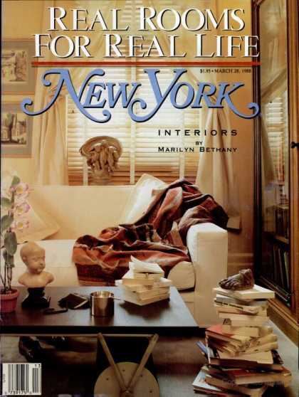 New York - New York - March 28, 1988