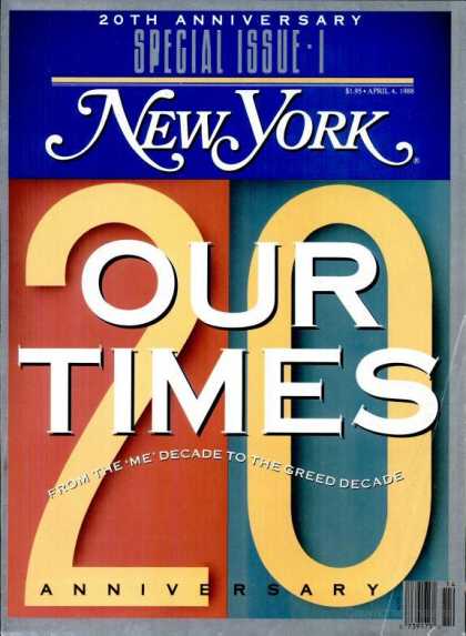 New York - New York - April 1988
