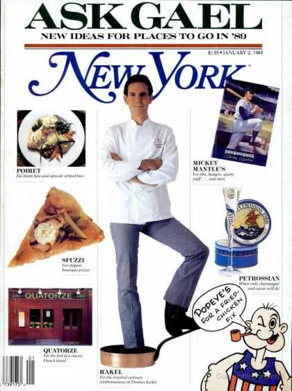 New York - New York - January 2, 1989