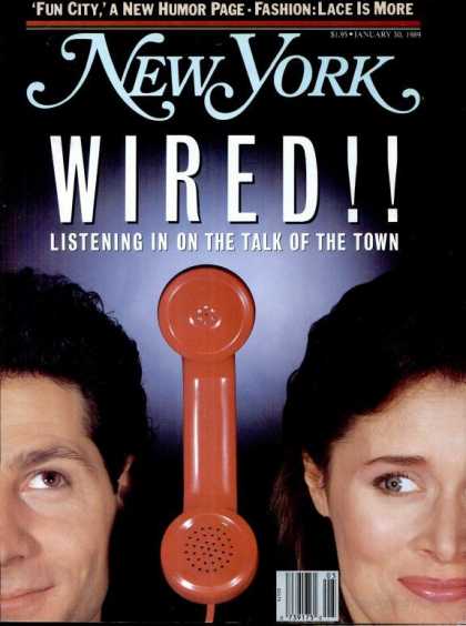 New York - New York - January 30, 1989