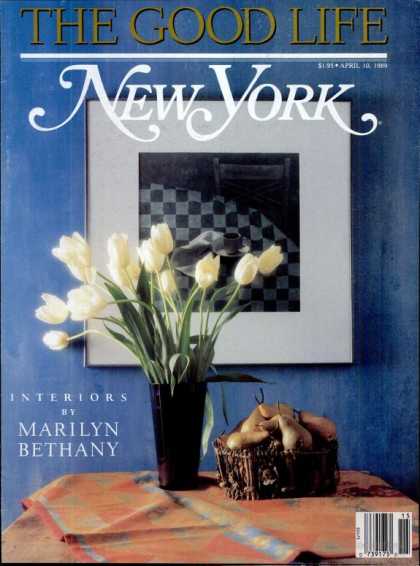 New York - New York - April 10, 1989