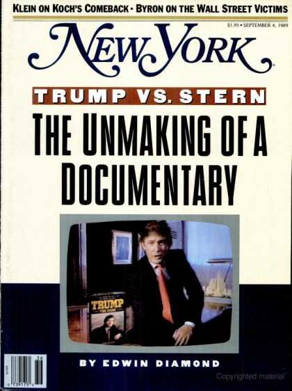 New York - New York - September 4, 1989