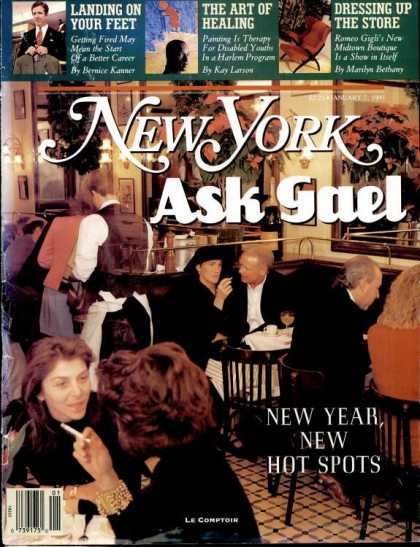 New York - New York - January 7, 1991