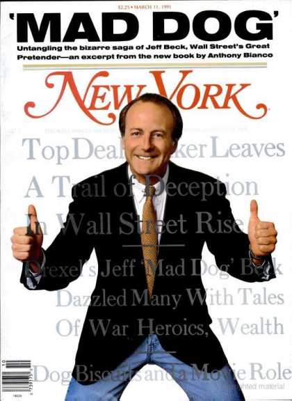 New York - New York - March 11, 1991