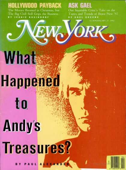 New York - New York - January 27, 1992