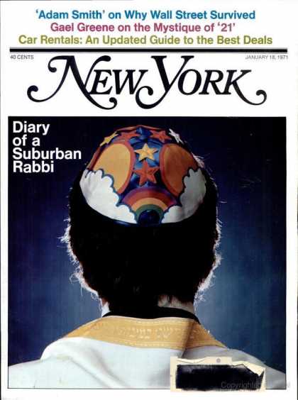 New York - New York - January 18, 1971