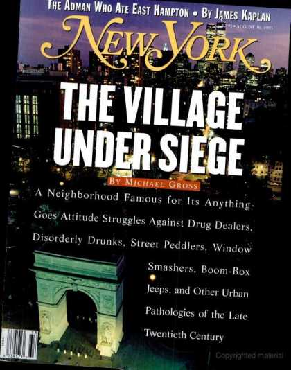New York - New York - August 16, 1993