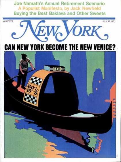 New York - New York - July 1971