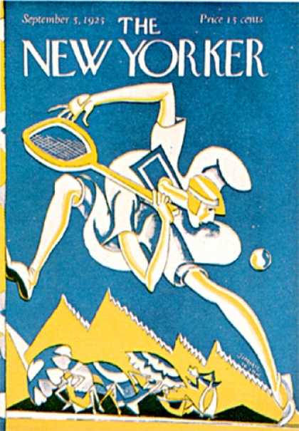 New Yorker 28 - Tennis
