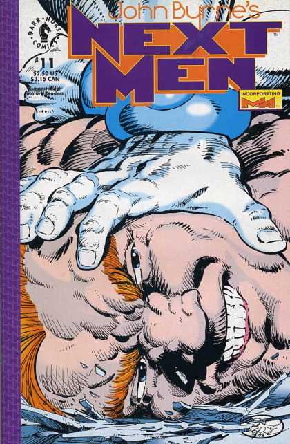 Next Men 11 - Hand - Teeth - John Burne - Dark Horse - Smooshed Head