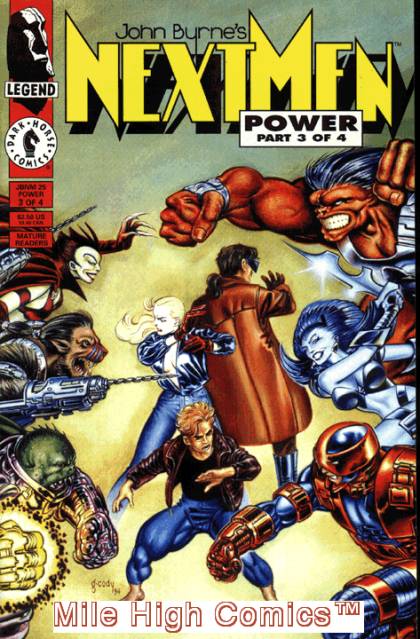 Next Men 25 - John Burne - Legend - Dark Horse Comics - Power - Mile High Comics
