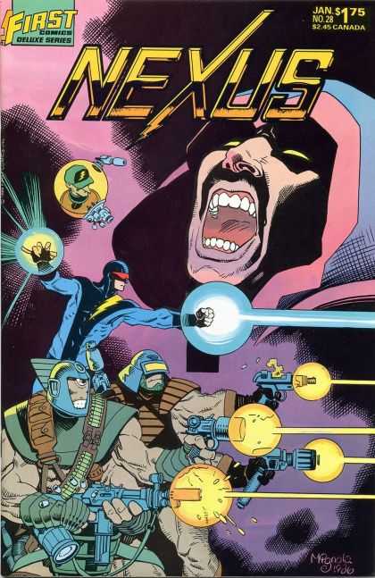 Nexus 28 - Link Up - Lets Connect - Reflection - Mortals - Glow - Mike Mignola