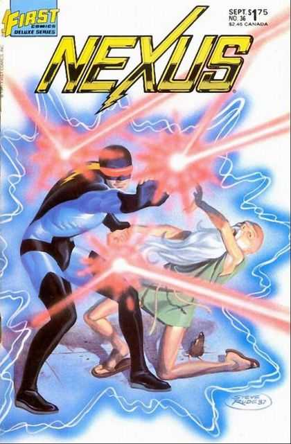 Nexus 36 - Lazer - Nexus - First - Lightning - Fight - Steve Rude