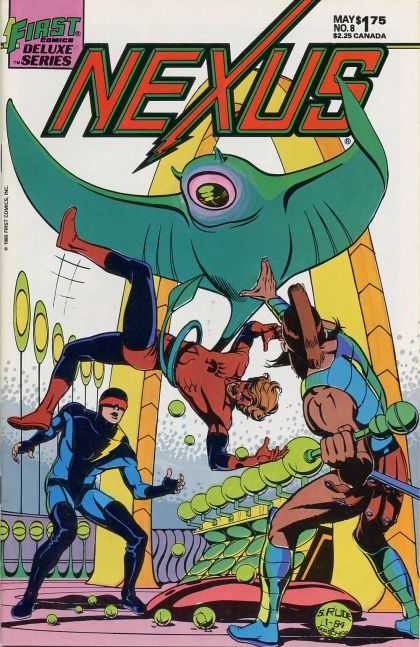 Nexus 8 - First - Deluxe Series - Fighting - Balls - Bird - Steve Rude