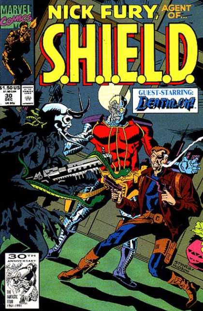 Nick Fury, Agent of SHIELD (1989) Covers