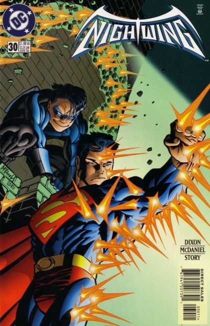 Nightwing 30 - Dc Comics - Superman - Dixon Mcdaniel Story - Bullets - Robin