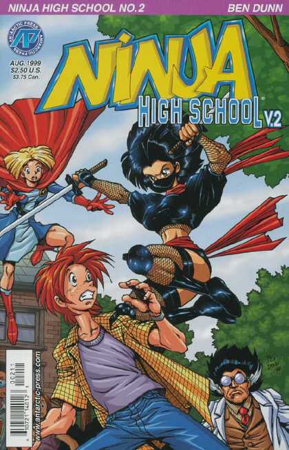 Ninja High School 2 2 - Ben Dunn - Sword - Tree - House - Doctor