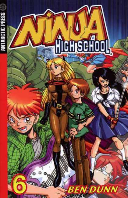 Ninja High School 6 - Antarctic Press - 6 - Ben - Dunn - High School Ninjas