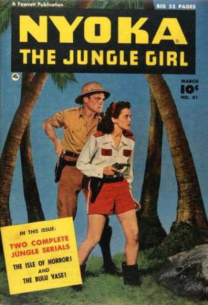 Nyoka the Jungle Girl Covers