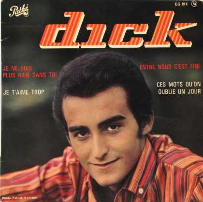 Oddest Album Covers - <<Je mÃ¢â‚¬â„¢appeles Dick>>