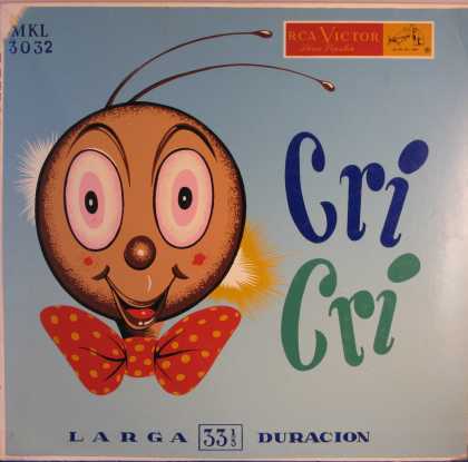 Oddest Album Covers - <<Cri Cri the singing cricket>>