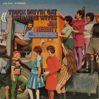 Oddest Album Covers - <<Nine dames on the road>>
