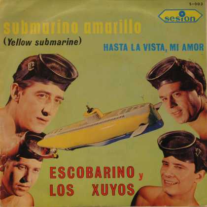 Oddest Album Covers - <<Submarino amarillo>>