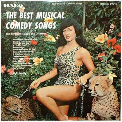 Oddest Album Covers - <<The notorious Bettie Page>>