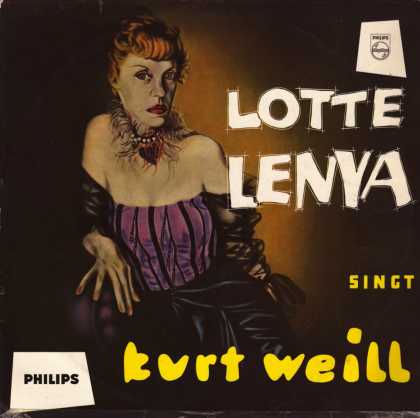 Oddest Album Covers - <<Whole Lotta Lenya>>