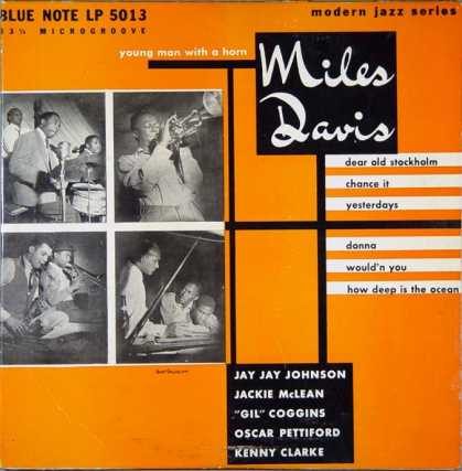 Oddest Album Covers - <<Young Miles With a Horn>>