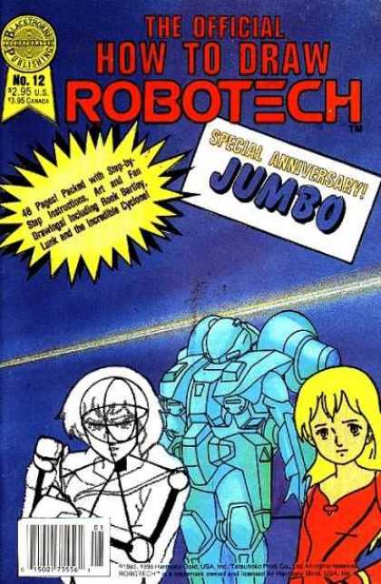 Official How to Draw Robotech 12