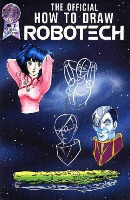 Official How to Draw Robotech 2