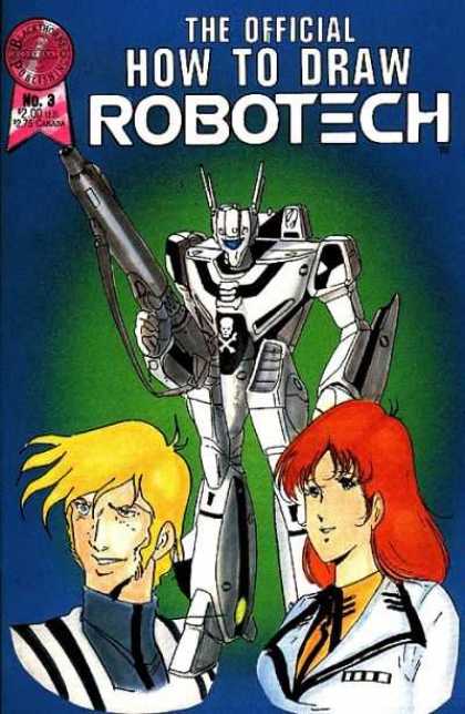Official How to Draw Robotech 3