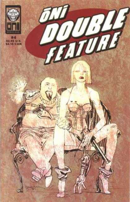 Oni Double Feature 4 - 4 - Man - Female - Armless - Mechanical Arm - Bill Sienkiewicz