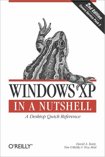 O'Reilly Books - Windows XP in a Nutshell, Second Edition
