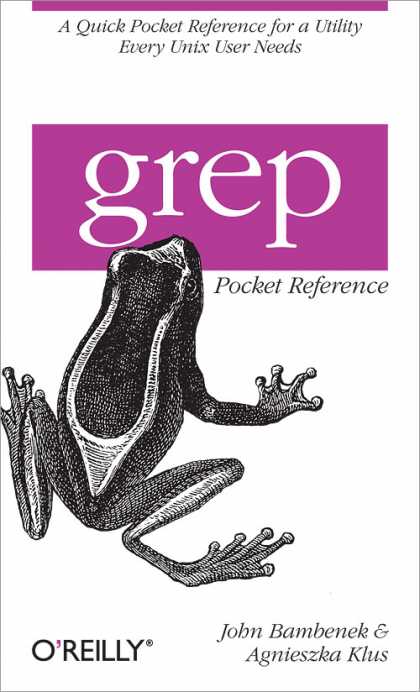 O'Reilly Books - grep Pocket Reference